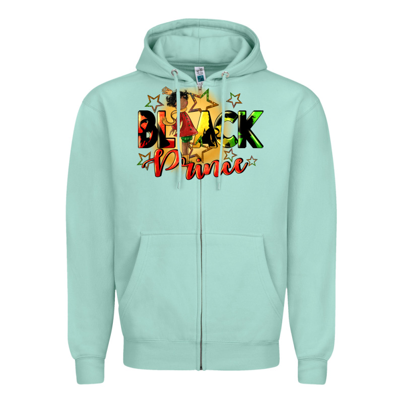 Black Prince Zipper Hoodie by CowGirlArtShop | Teevron