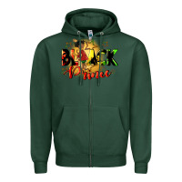 Sports Green black prince Zipper Hoodie - CowGirlArtShop