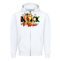 White black prince Zipper Hoodie - CowGirlArtShop