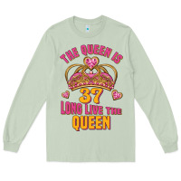 Matcha the queen is 37 long live the queen kopya Long Sleeve Tee - Jasminsmagicworld