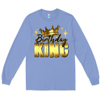 Colony Blue birthday king Long Sleeve Tee - RanaPortraitStore