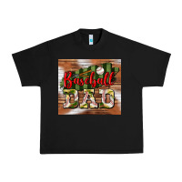 Black Baseball Dad Tumbler Urban Heavy Tee - BundleAndBundleShop