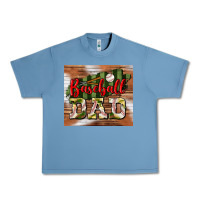 Pebble Blue Baseball Dad Tumbler Urban Heavy Tee - BundleAndBundleShop