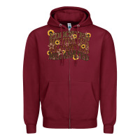 Burgundy educated motivated elevated melanated juneteenth Zipper Hoodie - CowGirlArtShop
