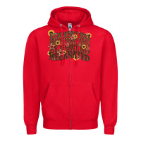 Red educated motivated elevated melanated juneteenth Zipper Hoodie - CowGirlArtShop