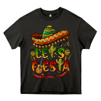 Asphalt let's fiesta mexican hat Heavy Core Tee - BarkalooDesign