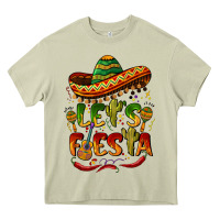 Mossy let's fiesta mexican hat Heavy Core Tee - BarkalooDesign