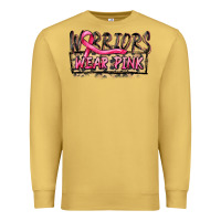 Antique Gold Warriors wear pink Premium Sweatshirt - FaDigitalArtStudio