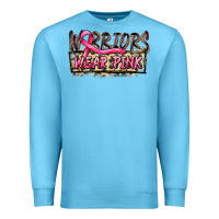 Ocean Blue Warriors wear pink Premium Sweatshirt - FaDigitalArtStudio