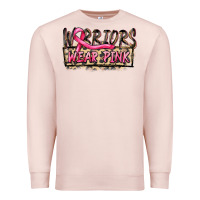 Pale Pink Warriors wear pink Premium Sweatshirt - FaDigitalArtStudio