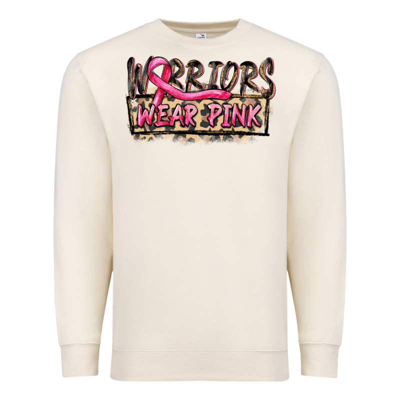 Warriors Wear Pink Premium Sweatshirt by FaDigitalArtStudio | Teevron