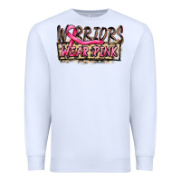 White Warriors wear pink Premium Sweatshirt - FaDigitalArtStudio