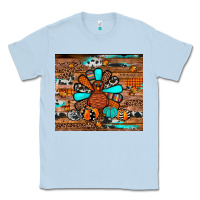 Dusty Blue turkey Classic Tee - JahusDesignShop
