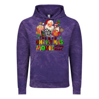 Cloud Purple this is my christmas movie watching blanket Vintage Hoodie - MaliasSmallBusiness