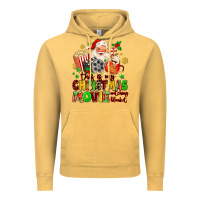 Vintage Mustard this is my christmas movie watching blanket Vintage Hoodie - MaliasSmallBusiness