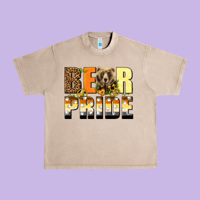 Western Bear Pride Lgbtq+ Urban Heavy Tee Designed By Bundleandbundleshop