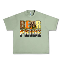 Oil Green Western Bear Pride LGBTQ+ Urban Heavy Tee - BundleAndBundleShop