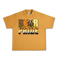 Peanut Butter Western Bear Pride LGBTQ+ Urban Heavy Tee - BundleAndBundleShop