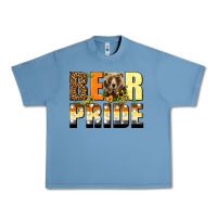 Pebble Blue Western Bear Pride LGBTQ+ Urban Heavy Tee - BundleAndBundleShop
