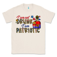 Natural i'm drunk i'm patrıtoc Classic Tee - CowhideDigitalArt