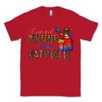 Red i'm drunk i'm patrıtoc Classic Tee - CowhideDigitalArt