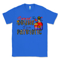 True Royal i'm drunk i'm patrıtoc Classic Tee - CowhideDigitalArt