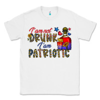 White i'm drunk i'm patrıtoc Classic Tee - CowhideDigitalArt
