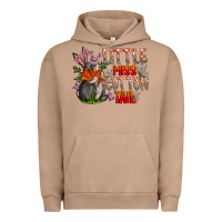 Pigment Burro Little Miss Cotton Tail Urban Hoodie - CowhideDigitalArt