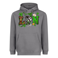 Storm St. Patrick's Day LPN Heavyweight Hoodie - OliviaCreatesArt