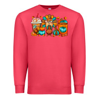 Cardinal Thanksgiving Coffee Cups Premium Sweatshirt - FaDigitalArtStudio