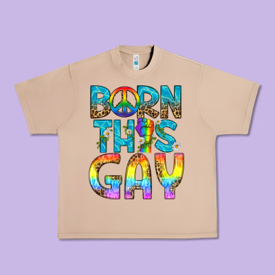 Western Born This Gay Urban Heavy Tee Designed By Bundleandbundleshop