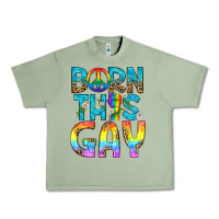 Oil Green Western Born This Gay Urban Heavy Tee - BundleAndBundleShop