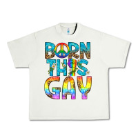 Pistachio Western Born This Gay Urban Heavy Tee - BundleAndBundleShop