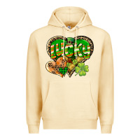 Pina Colada Lucky heart St. Patrick's Day Premium Hoodie - CowGirlArtShop