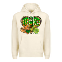 Tofu Lucky heart St. Patrick's Day Premium Hoodie - CowGirlArtShop