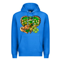 True Royal Lucky heart St. Patrick's Day Premium Hoodie - CowGirlArtShop