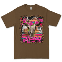 Cacao howdy valentine's day bull skull Premium Tee - Jasminsmagicworld