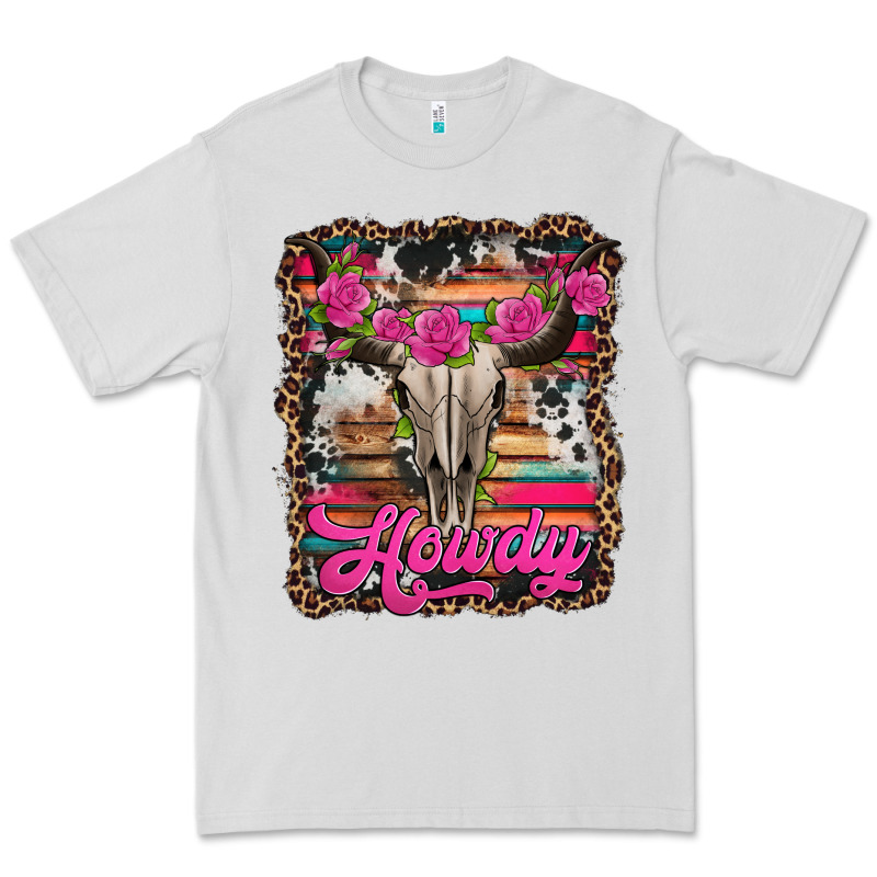 Howdy Valentine's Day Bull Skull Premium Tee by Jasminsmagicworld | Teevron