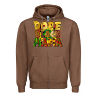 Chestnut dope black mama juneteenth Zipper Hoodie - CowGirlArtShop
