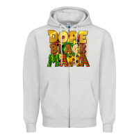 Dove Grey dope black mama juneteenth Zipper Hoodie - CowGirlArtShop