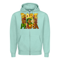 Seafoam dope black mama juneteenth Zipper Hoodie - CowGirlArtShop