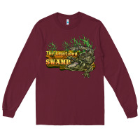 Burgundy the louisiana swamp Long Sleeve Tee - BarkalooDesign