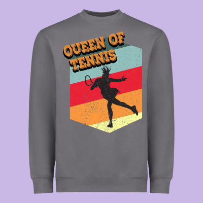 Queen Of Tennis Heavyweight Sweatshirt Designed By Bettercallsaul