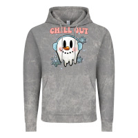 Cloud Rock chill out christmas snowman Vintage Hoodie - MaliasSmallBusiness