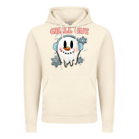 Vintage Artic chill out christmas snowman Vintage Hoodie - MaliasSmallBusiness