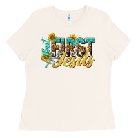 Bone but first jesus Ladies Tee - NancyCooperArtShop