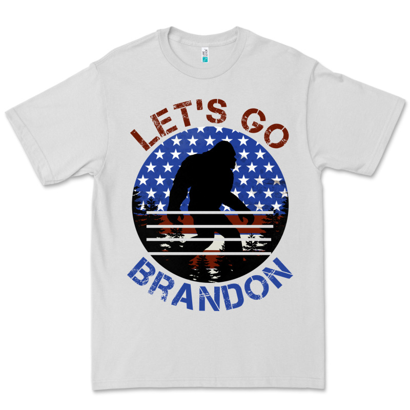 Let's Go Brandon Bigfoot Premium Tee by Jasminsmagicworld | Teevron