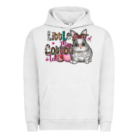 Pigment Lunar Rock Little Miss Cotton Tail Urban Hoodie - CowhideDigitalArt