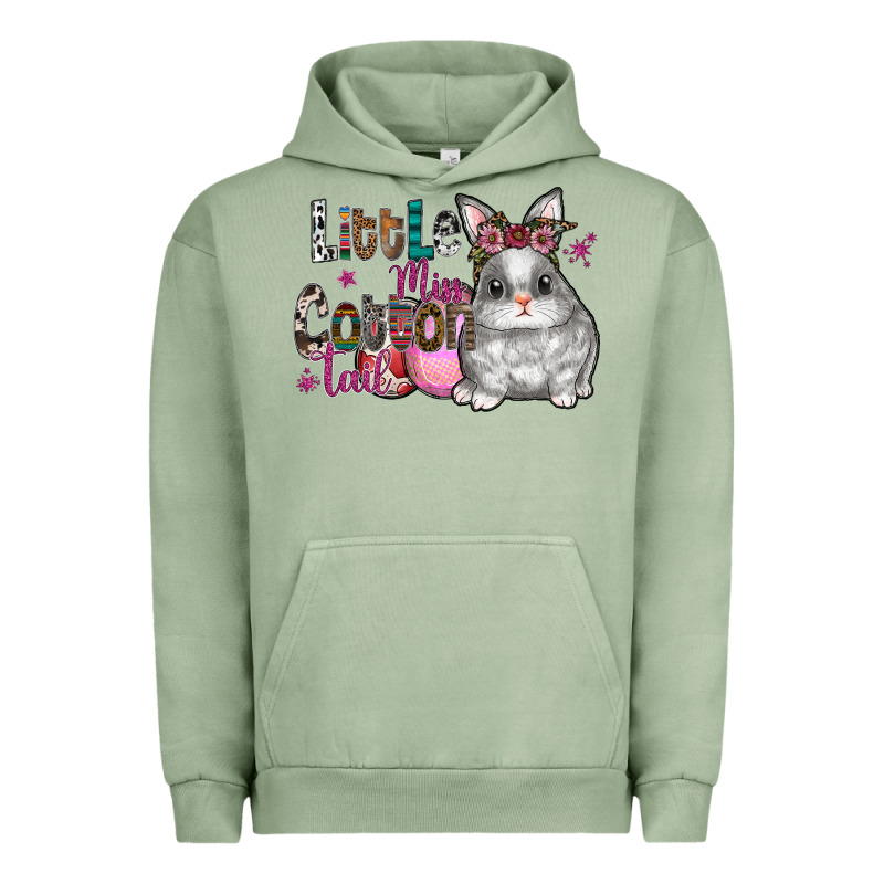 Little Miss Cotton Tail Urban Hoodie by CowhideDigitalArt | Teevron