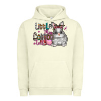 Pigment Pistachio Little Miss Cotton Tail Urban Hoodie - CowhideDigitalArt
